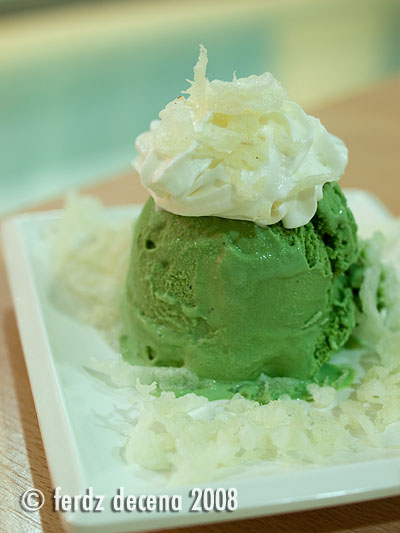 Green Tea Ice Cream (Php 38)