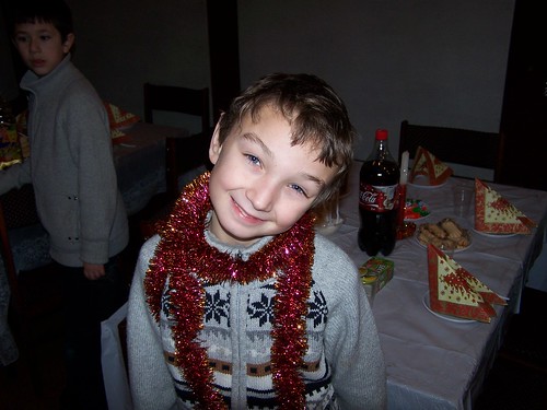 Maxime at our Christmas party