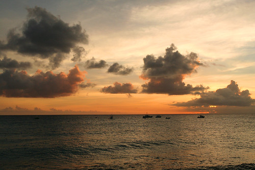 Payne's Bay sunset - 6:12pm