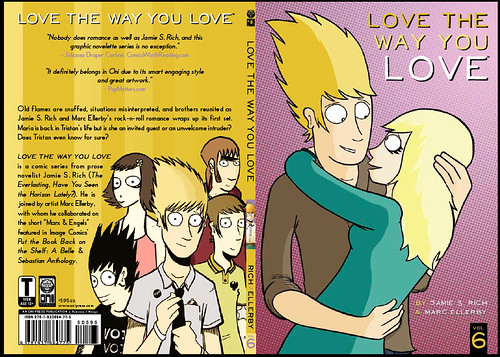 Love the Way You Love #6 cover spread