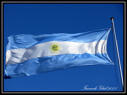 Bandera Argentina Bariloche