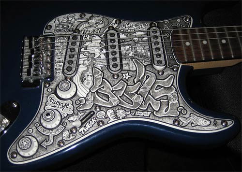  Bluesboyburb DeviantART guitar design drawings 