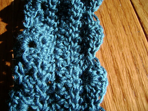 Crocheted scarf