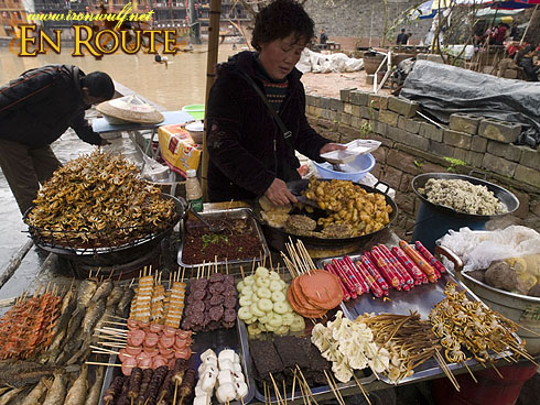 fenghuang Street Barbecue Vendor