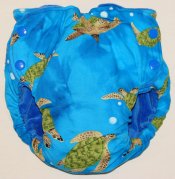 Large Fattycakes Fitted  **Sea Turtles**  Summer Sale!