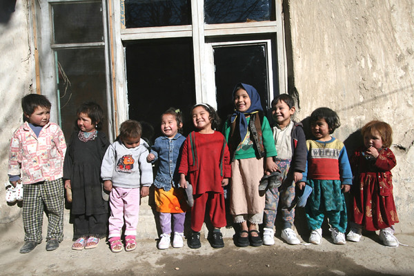 Children who received shoes