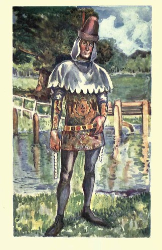 03- Vestimenda hombre en la epoca de Edward III (1327-1377)