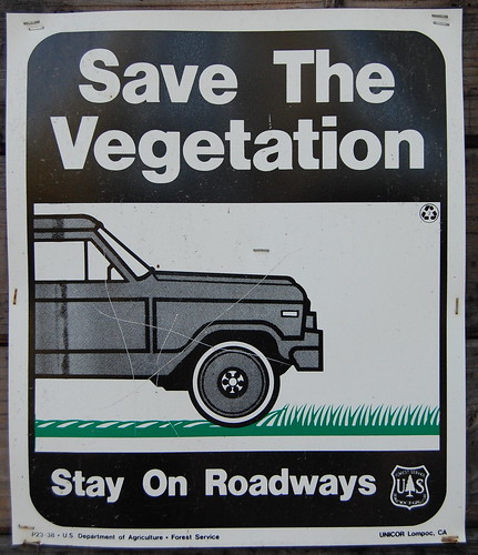 Save the vegetation