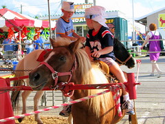 100 Things to see at the fair #40: Pony ride
