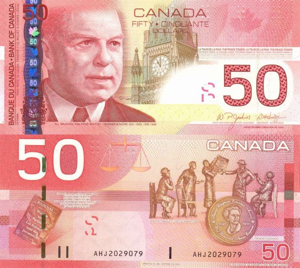 CANADA 50 Dollars 2004 P-104