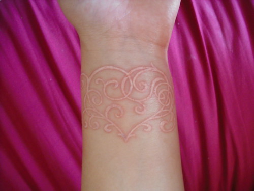 swirly tattoos. The swirly heart