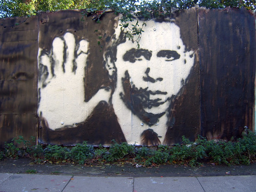 Obama Street Art from PEr_Corell on Flickr