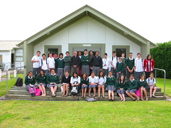 Wanganui High School Maori Language Class, Wanganui, New Zealand