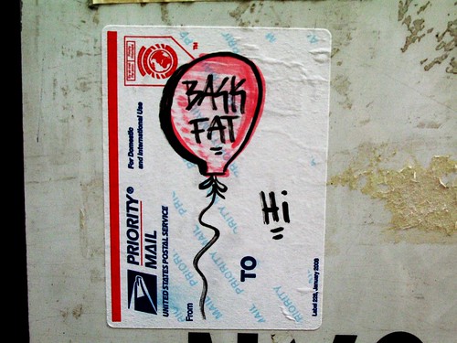 Postal Label Graffiti / Balloon 