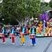 Frontline drummers start off Mickey's Soundsational Parade