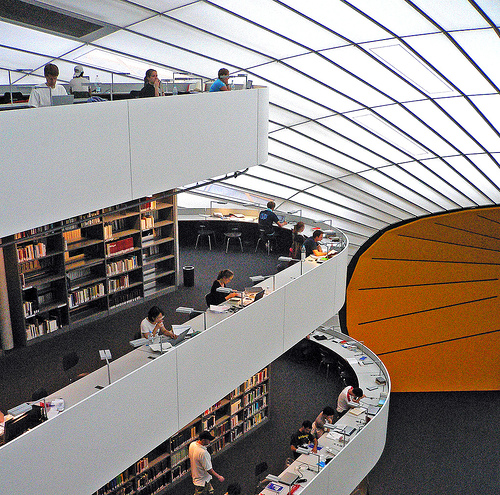 The Philology Library at Free University in Berlin