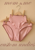 Custom Mother/Daughter Undies - Made to your measurements!