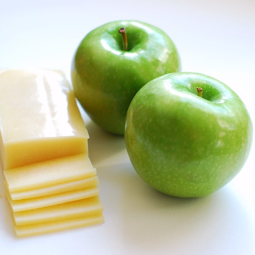 Apples & cheese.