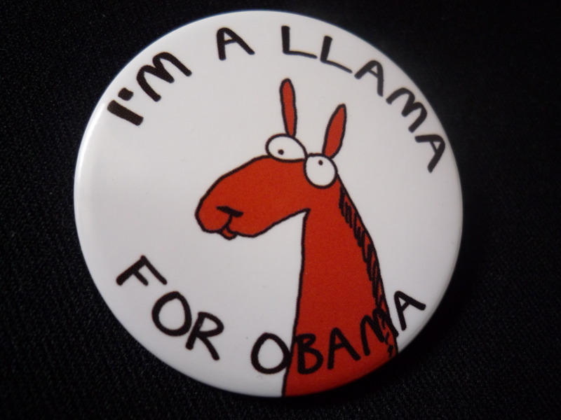 I'm a Llama for Obama