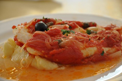 Baked Snapper with Tomato Sauce
