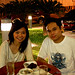 Me and my friend Bicar at La Marea, Cebu. Thanks for showing me around! :D