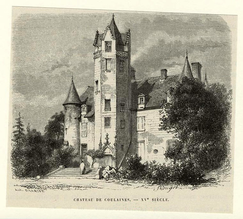 003- Castillo de Coulaines --XVe siècle. (1856)