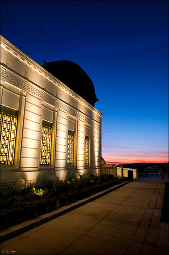 Saturated colors at Griffith Park Observatory