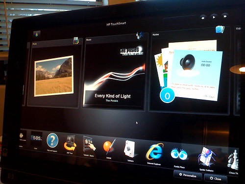 HP TouchSmart desktop by you.