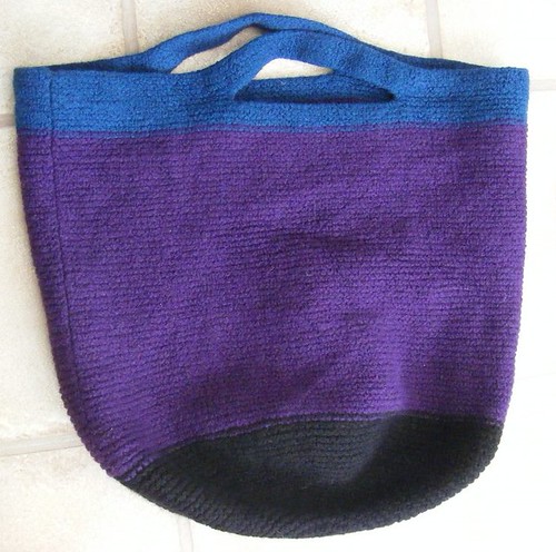 Infinity Bag Felted.