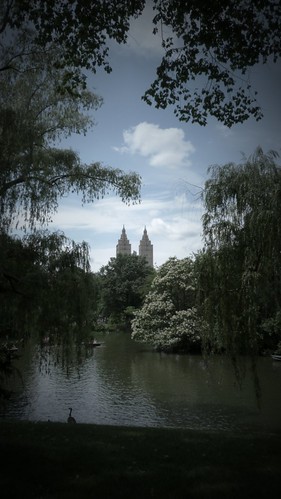 Central Park looks straight from a fairy tale in this photo