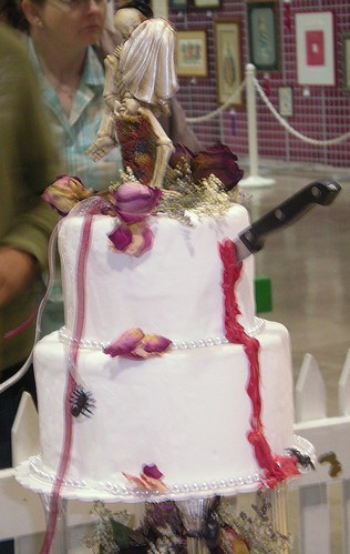 Corpse Bride Wedding Cake originally uploaded by Adventures of Pam Frank