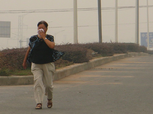 It's not just me that is disliking the air quality near Wuhu, Anhui Province, China