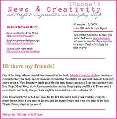 First newsletter sent out!