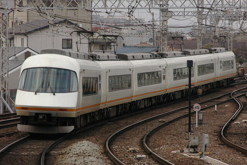 Kintetsu21000series in Yamato-Yagi,Kashihara,Nara,Japan 2008/12/13
