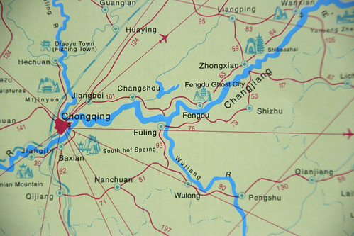 yangtze river map. Yangtze River Map