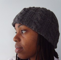 3AM Cable Hat Finished 006
