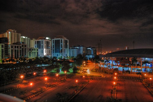 night scenery at kelanajaya