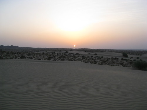 sunset over the dunes 2