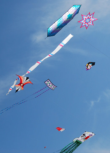 46-Long Beach Flat Kites