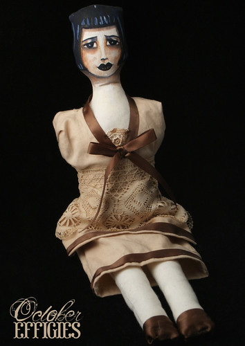 1920's style Boudoir Doll with hidden pocket ooak