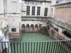 The remains of the Roman baths at Bath