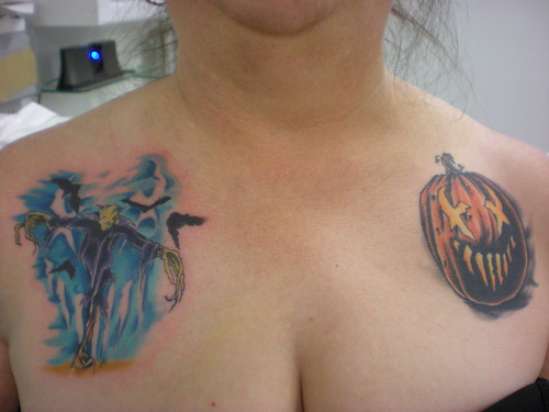 Halloween Tattoos by Miss Paula 101. From Miss Paula 101
