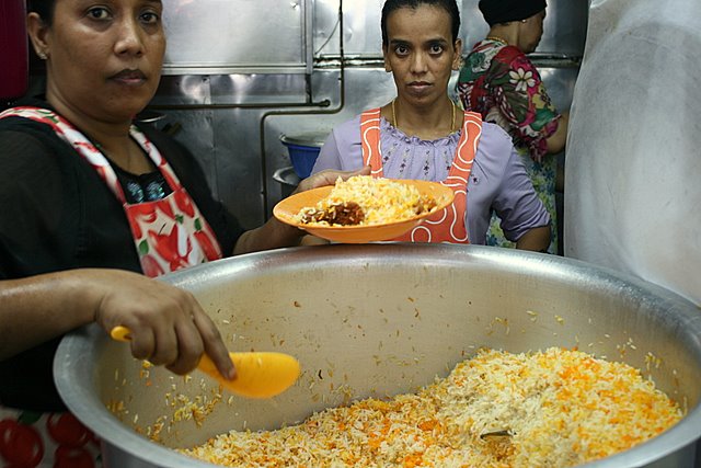 The famous three sisters who serve up the briyani