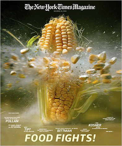 NYTimes food magazine cover