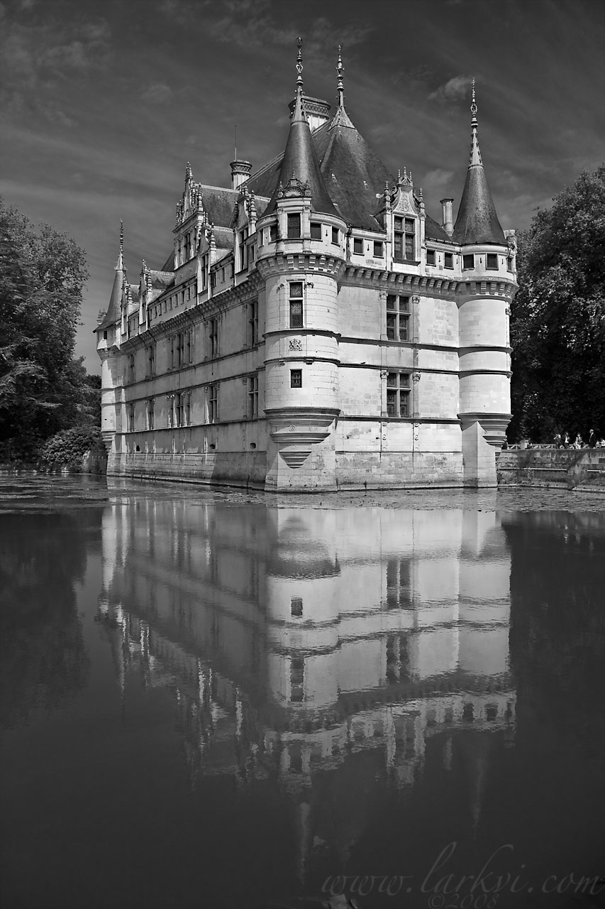 Château d'Azay-le-Rideau, Indre et Loire, France, July 2008