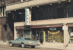 Iama Stationer's Store at 6305 South Kedzie Avenue. Chicago Illinois. April 1985.