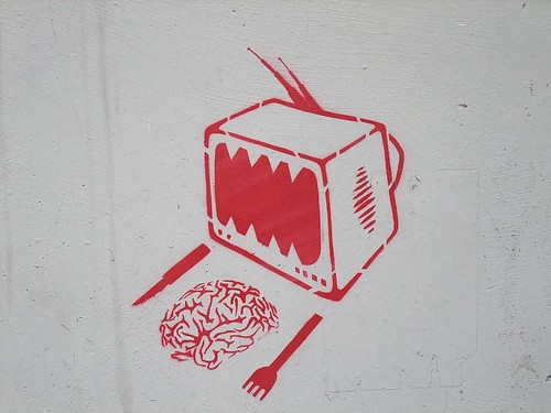 tv and your brain: Turin street art