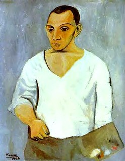 Picasso, Pablo (1881-1973) - 1906 Self Portrait with Palette