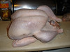 The turkey, about to go to the oven