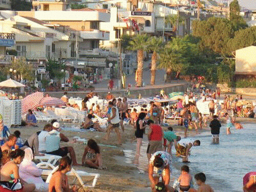 Didim, Kusadasi, Aydın, Turkey, Beach by maviskas.